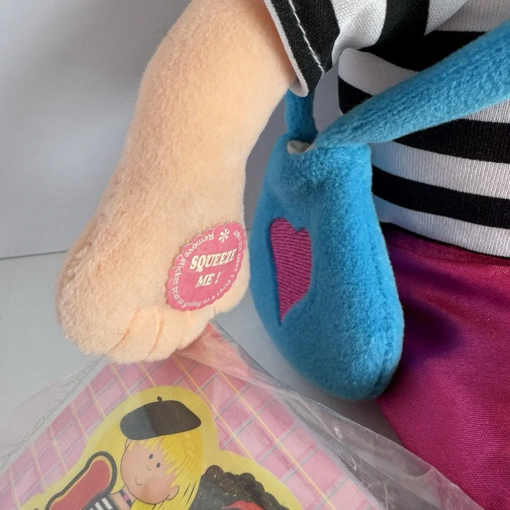 Language‎ Littles Jolie Plush Talking Doll Bilingual French English Speaking NWT